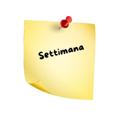 settimana dal 22 al 30 agosto 2026